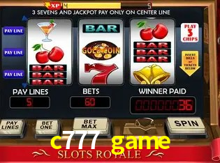 API Integration c777 game